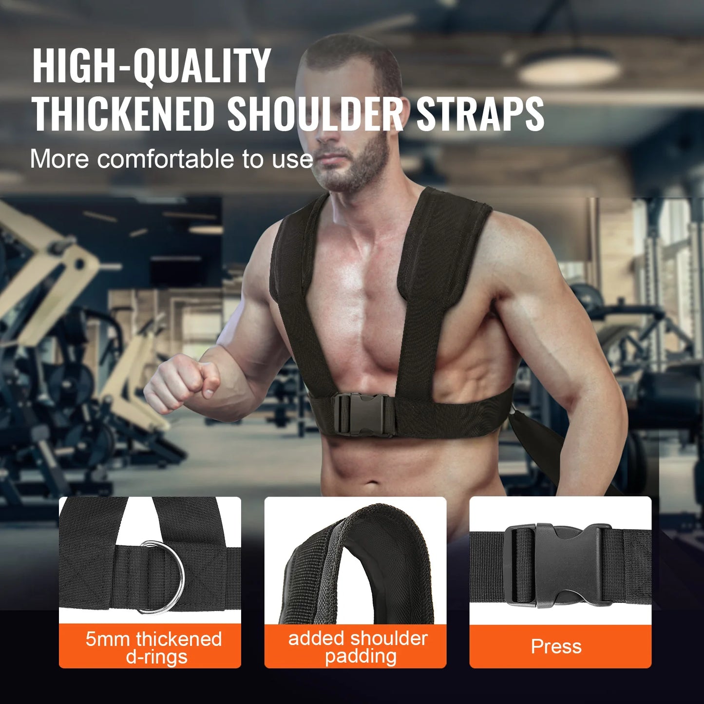 VEVOR Power Sled for Weight Training and Fitness