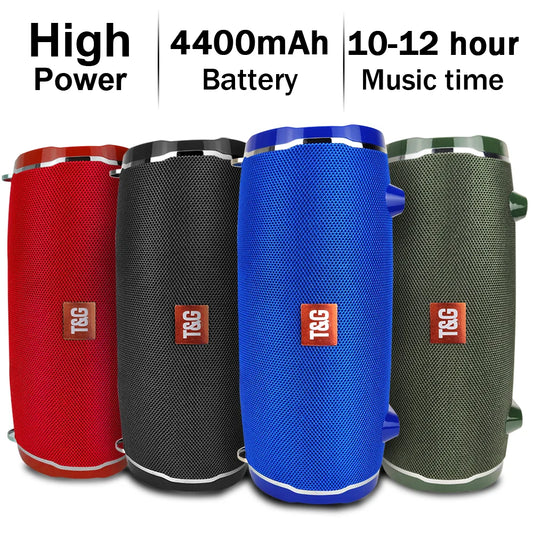 High Power Wireless Portable TG187 Waterproof Bluetooth Speaker