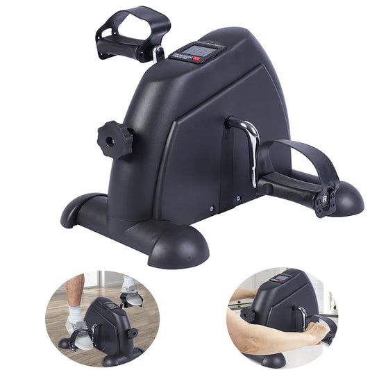 Multi-Function Stepper Exercise Bike with LCD Screen