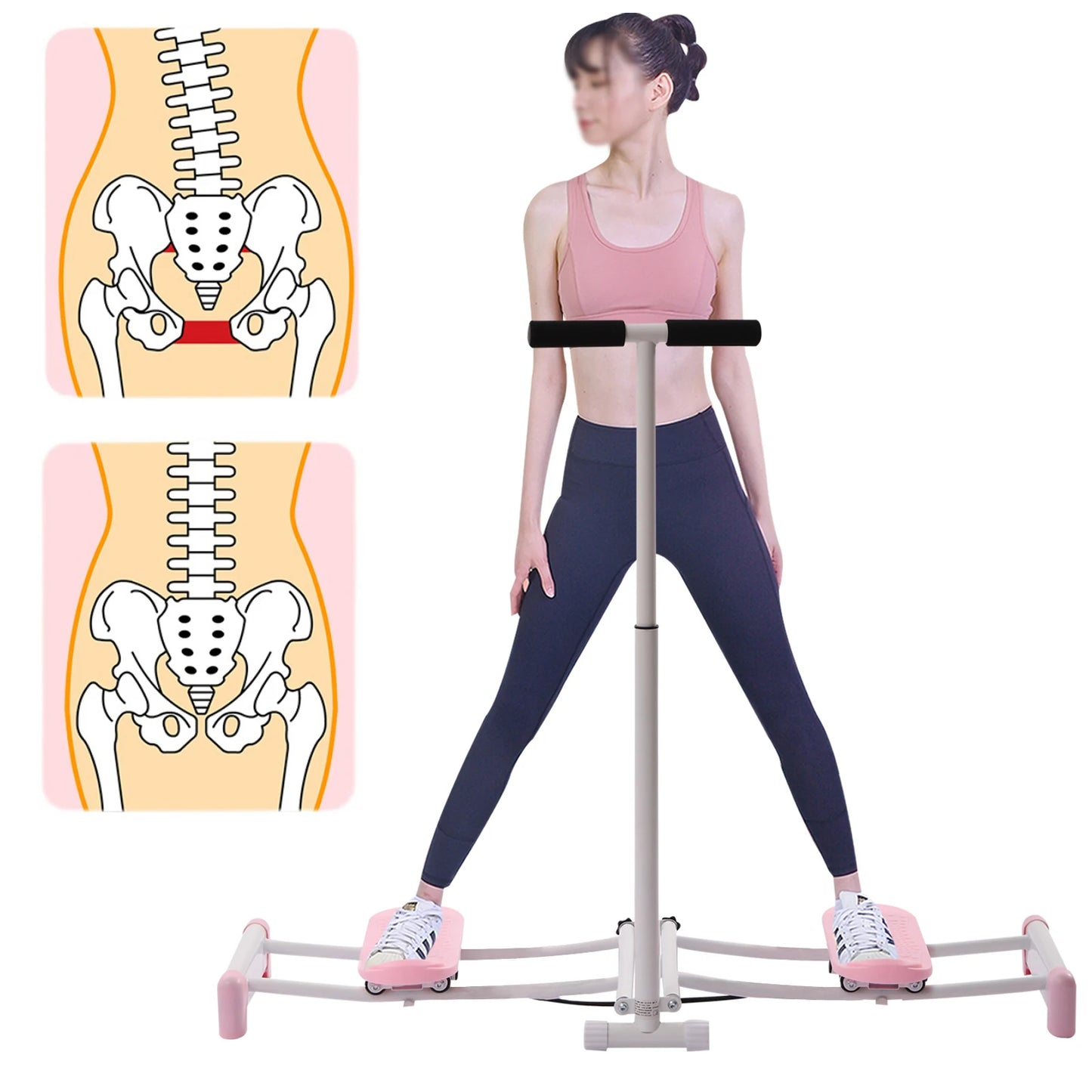 Leg Exercise Ski Machine for Postpartum Butt Repair