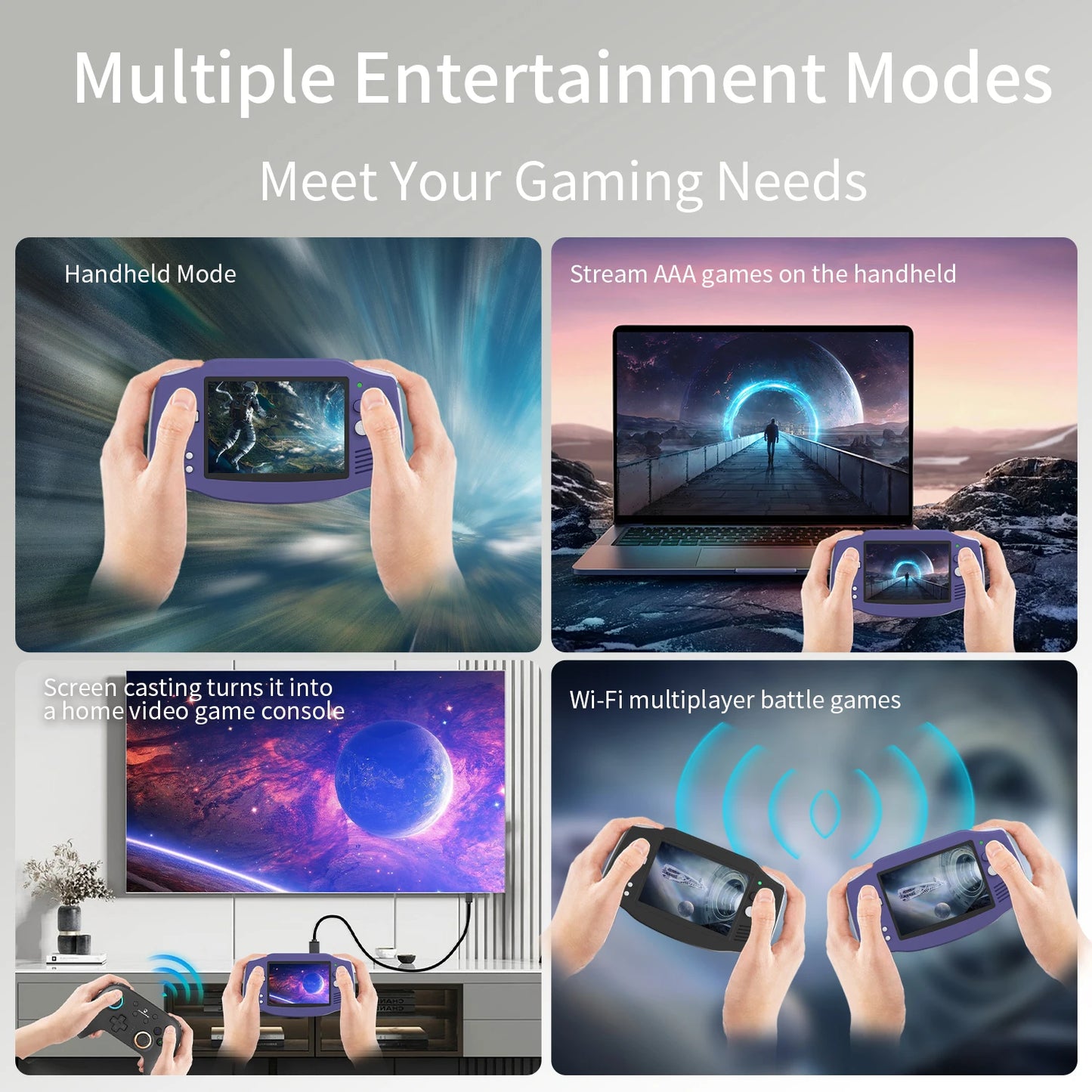 ANBERNIC RG34XX Retro Handheld Game Console with IPS Screen