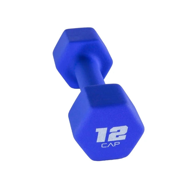 2/3/5/8/10/12/15 lb Rubber Dumbbells for Convenient Workouts