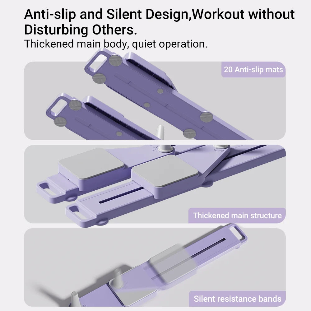 2-in-1 Abs & Ski Board - Portable Core Trainer