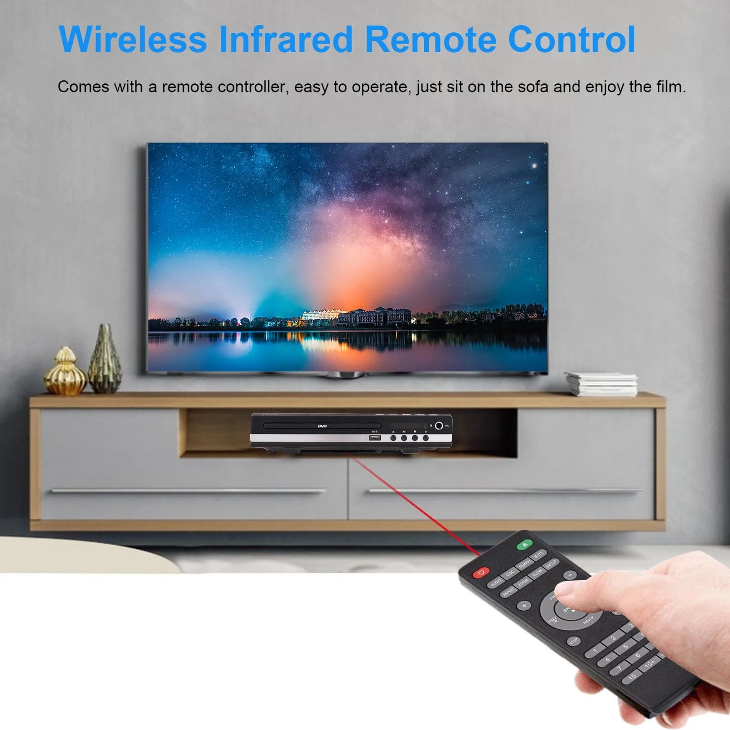 HD DVD Player with Remote and Multimedia Playback