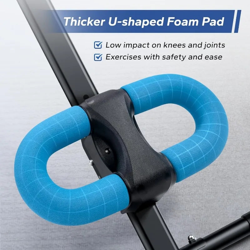 MERACH Ab Machine for Home Gym, Adjustable and Foldable