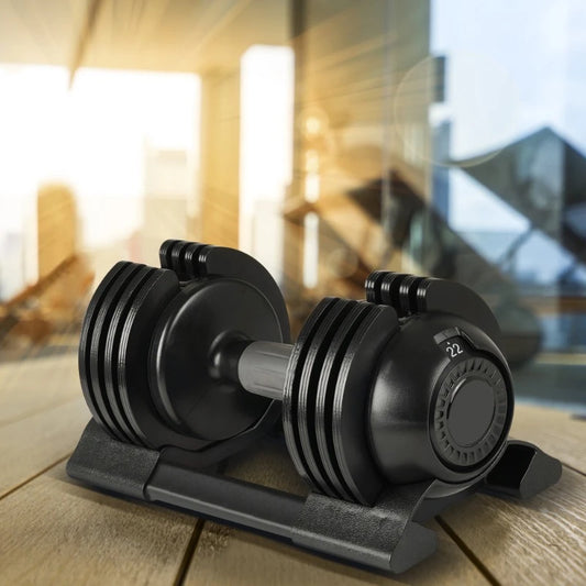 52 Pounds Adjustable Dumbbell for Strength Training