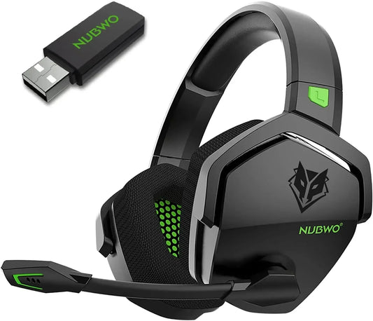 NUBWO G06 Wireless Gaming Headset with ENC Mic