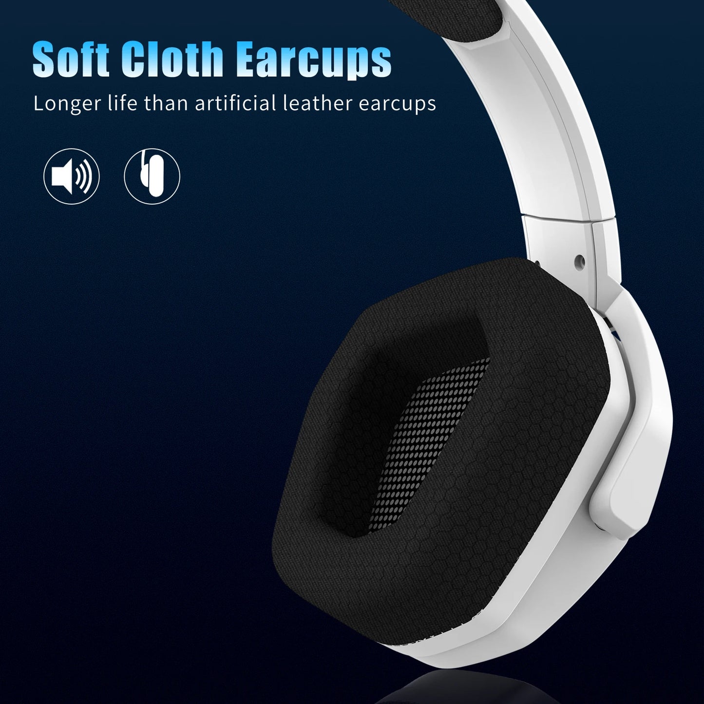 NUBWO G06 Wireless Gaming Headset with ENC Mic