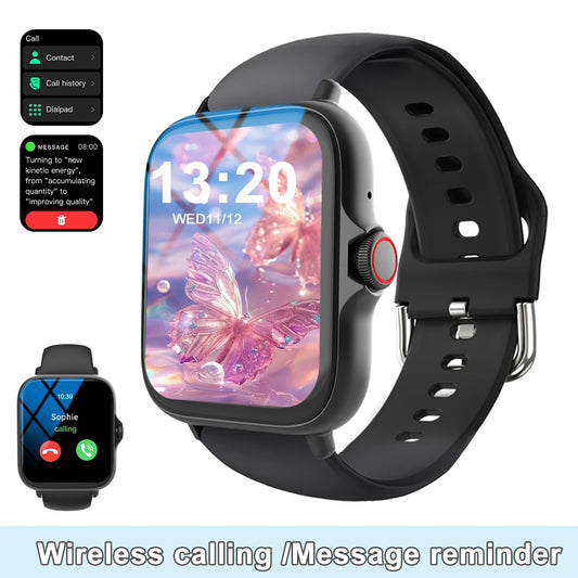 Smart Touch Screen Smartwatch With Call And Music Control
