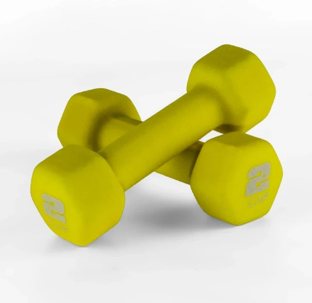 2/3/5/8/10/12/15 lb Rubber Dumbbells for Convenient Workouts