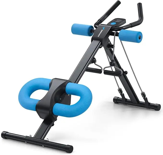 MERACH Ab Machine for Home Gym, Adjustable and Foldable