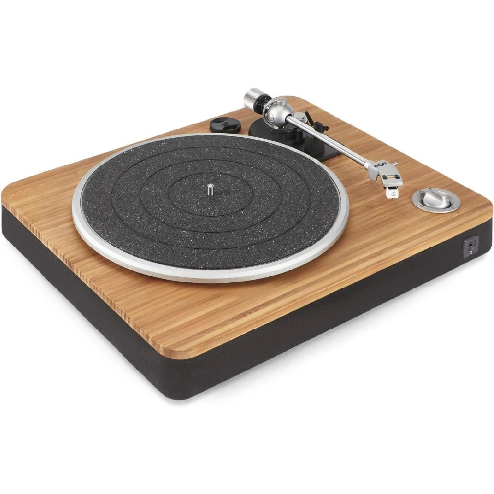 Vinyl Record Player with Built-in Pre-Amp and Headphone Jack