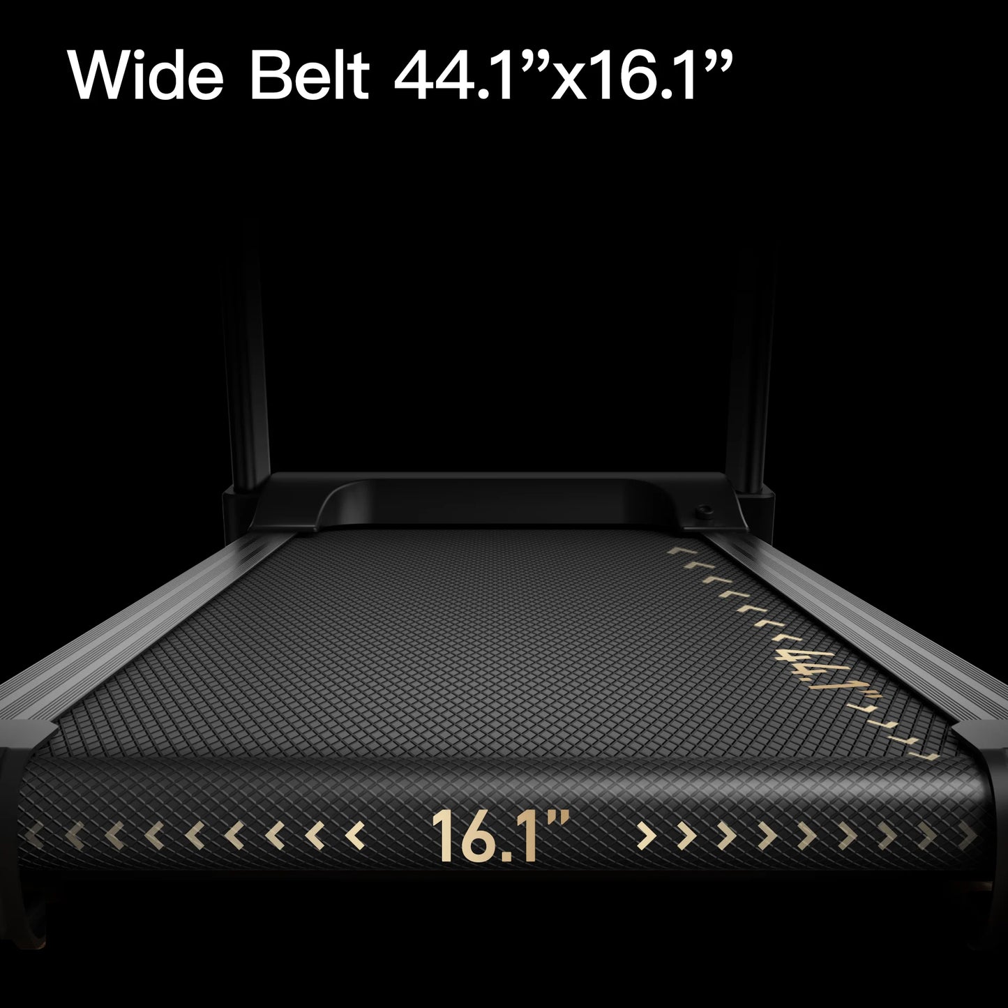 Home Folding Incline Treadmill with Pulse Sensors, 3.0 HP Quiet Brushless, 300 lbs Capacity for Home Workouts