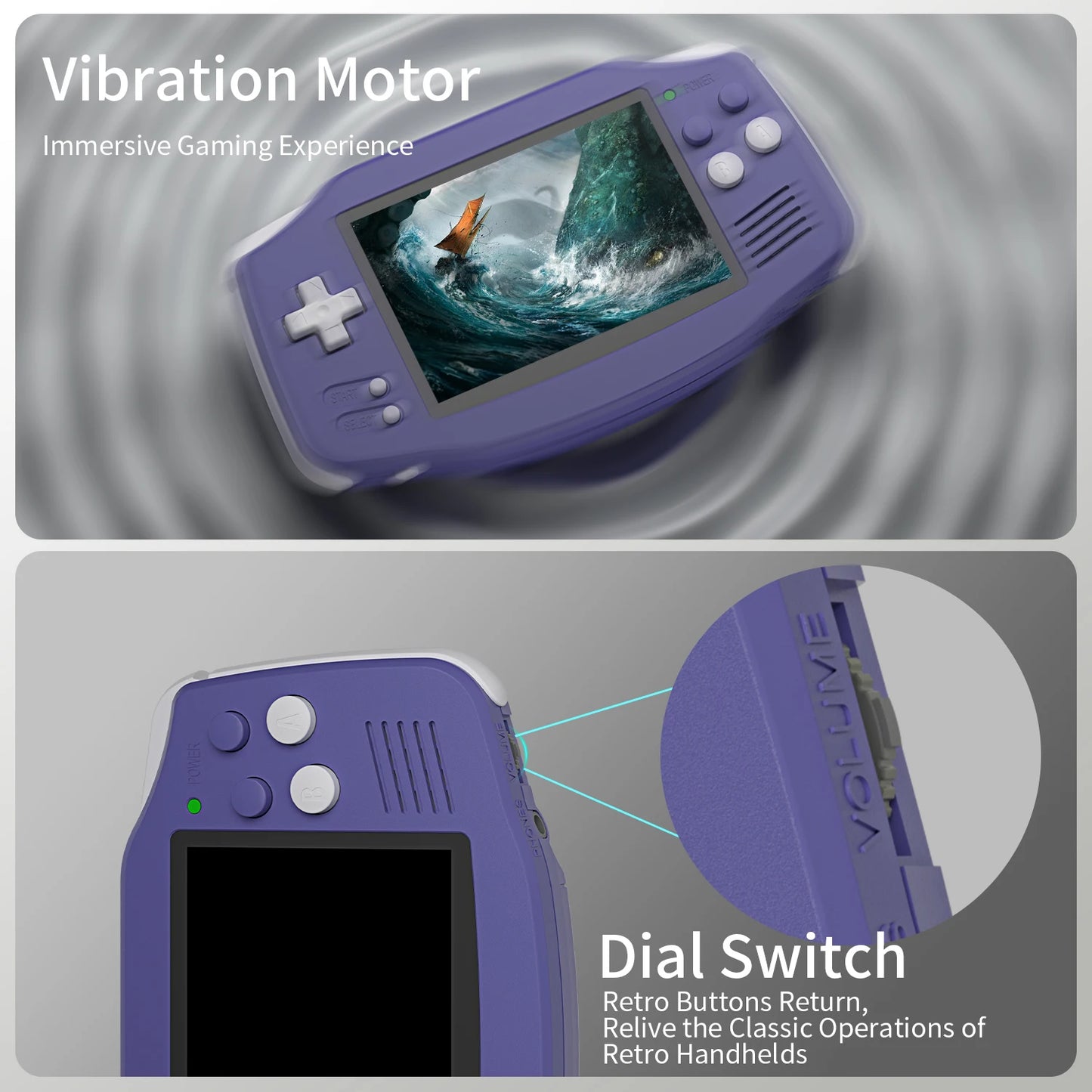 ANBERNIC RG34XX Retro Handheld Game Console with IPS Screen