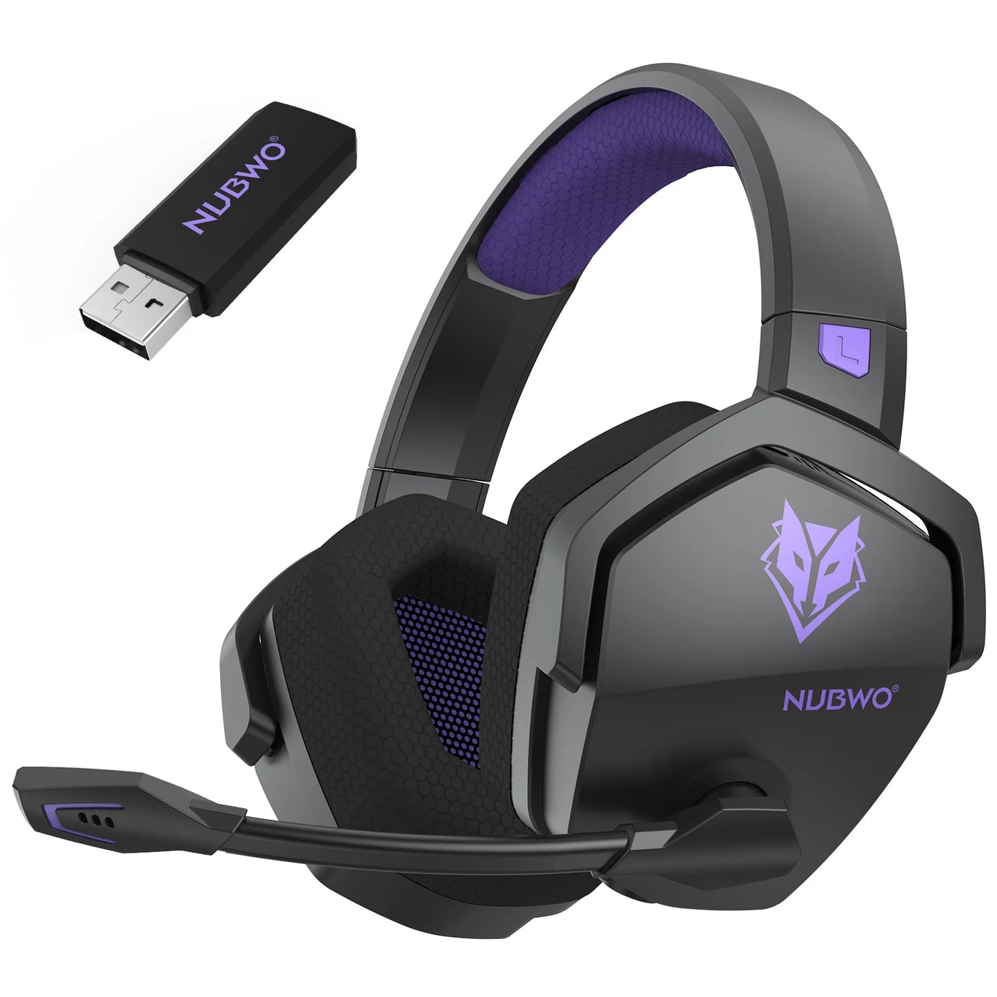 NUBWO G06 Wireless Gaming Headset with ENC Mic