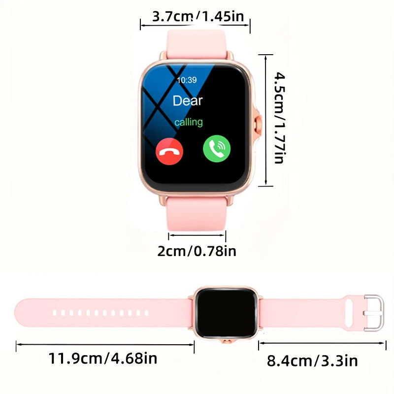 Smart Touch Screen Smartwatch With Call And Music Control