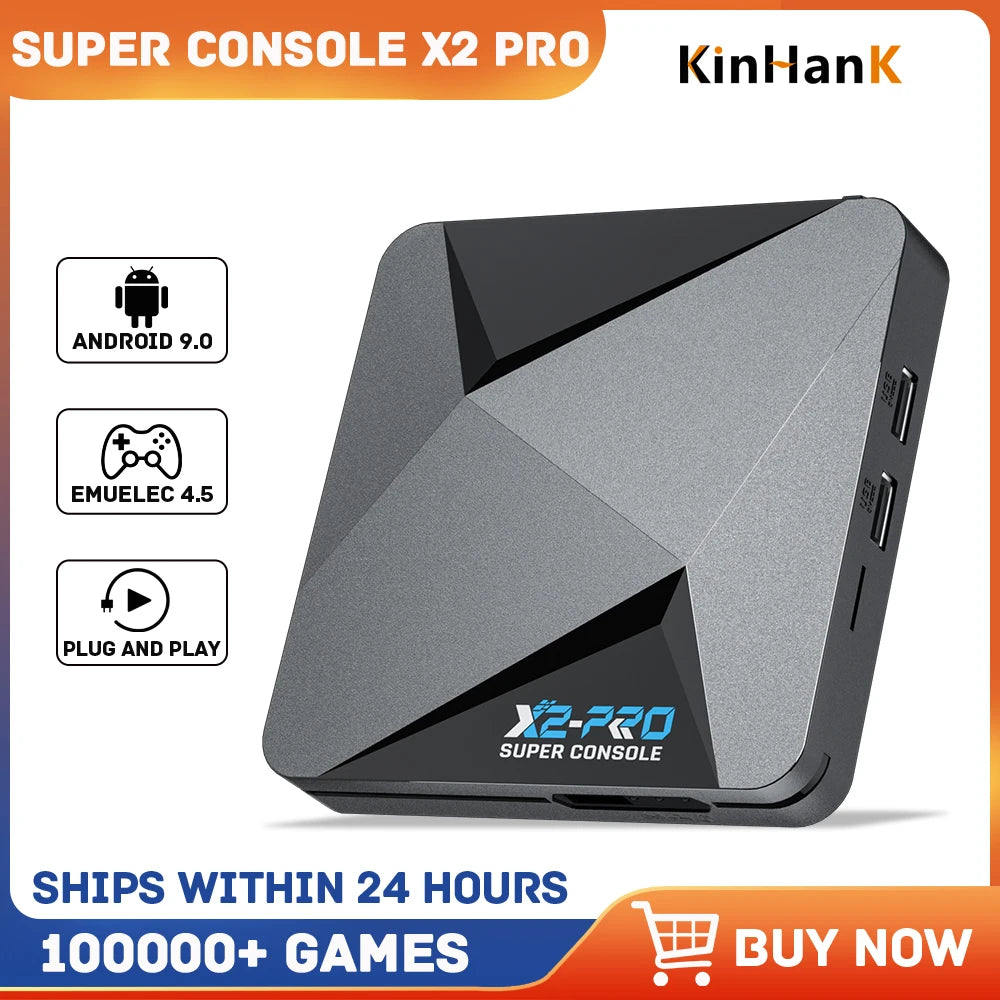 Super Console X2 Pro Retro Game Console 100000 Games