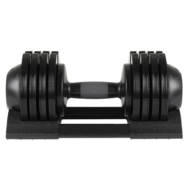 52 Pounds Adjustable Dumbbell for Strength Training