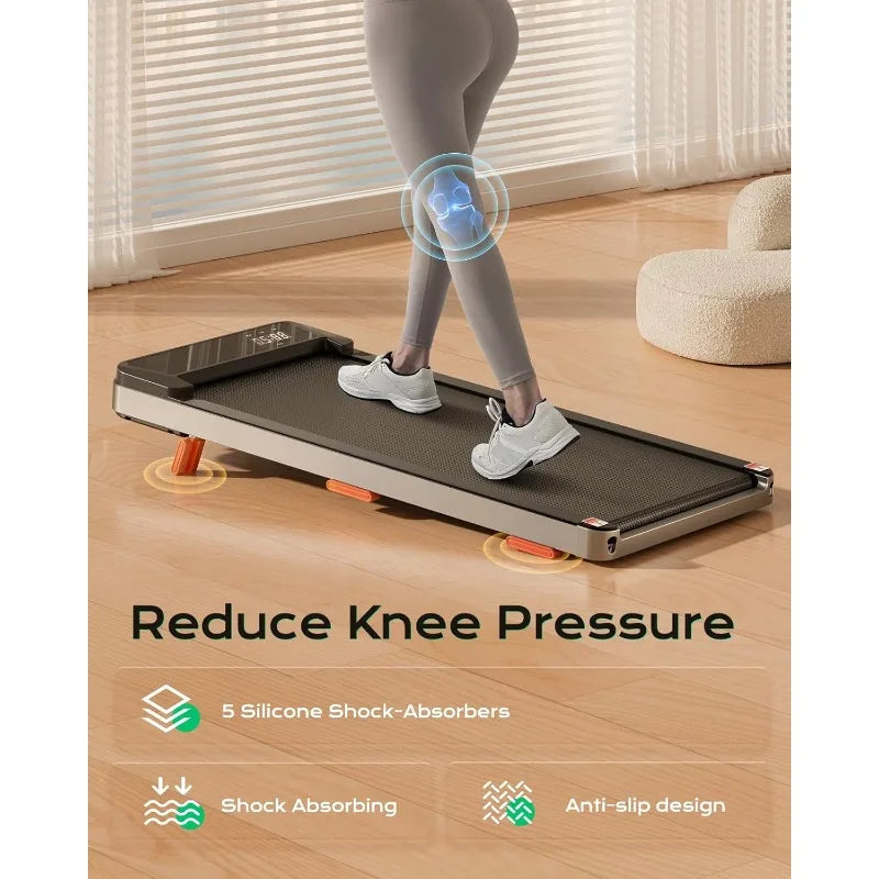 Walking Pad Treadmill with Incline for Home Office