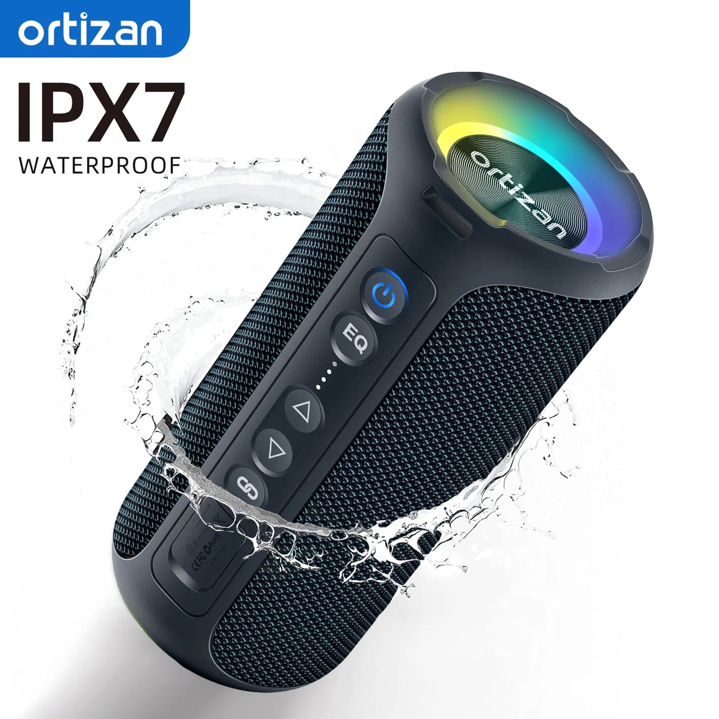 Ortizan 40W Bluetooth Speakers with Enhanced Bass