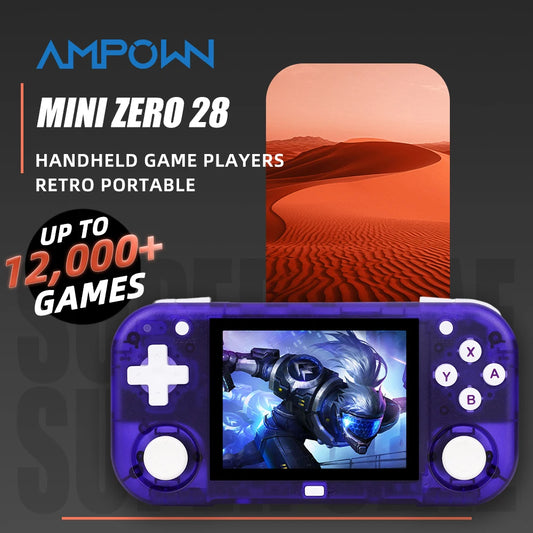 AMPOWN Mini Zero 28 Handheld Game Console Portable Gift