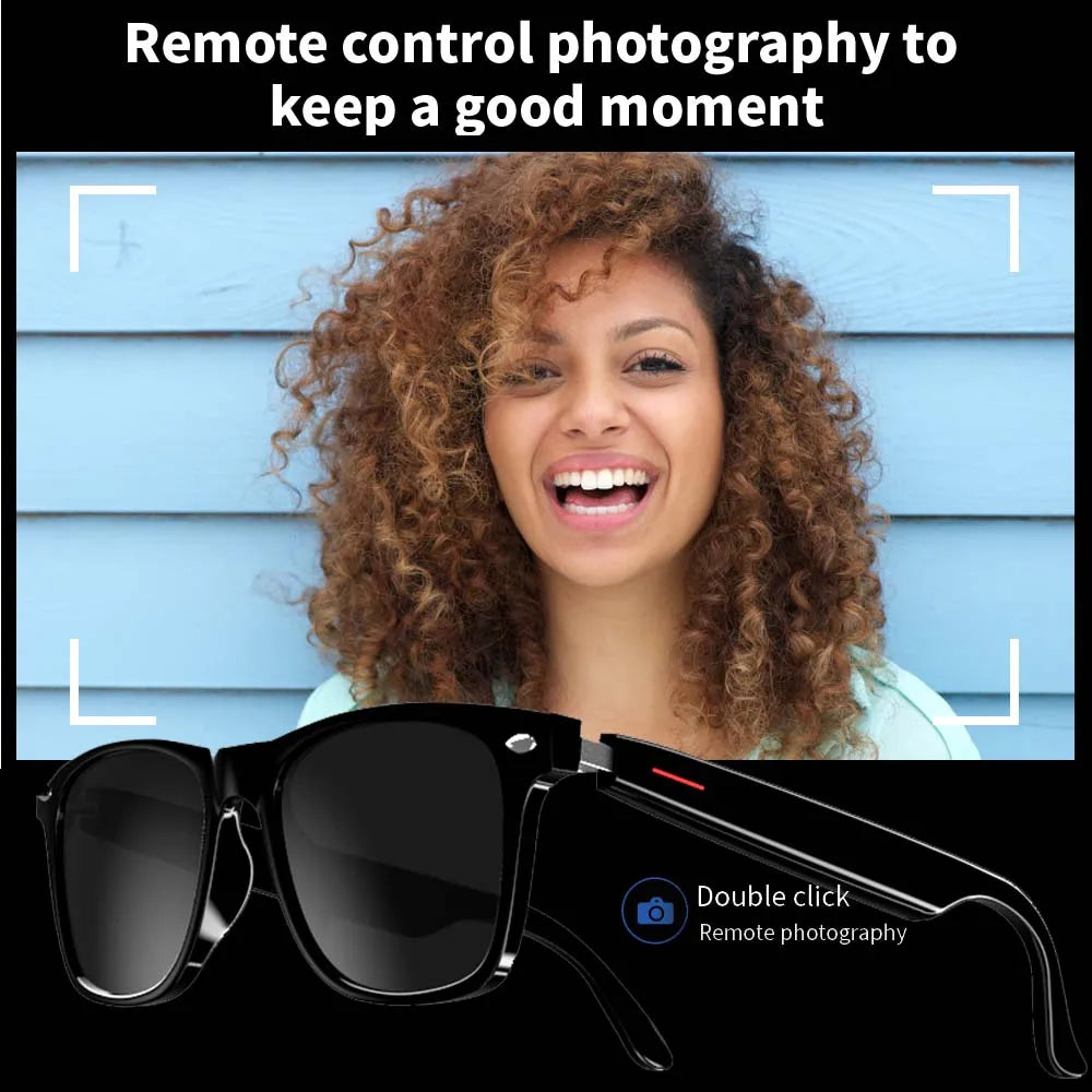SENBONO Smart Glasses with Open Ear Music Sound