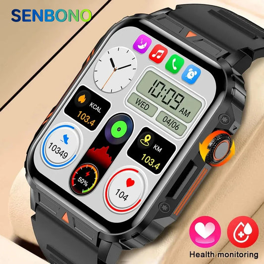 SENBONO Smartwatch for Men with Heart Rate Monitor