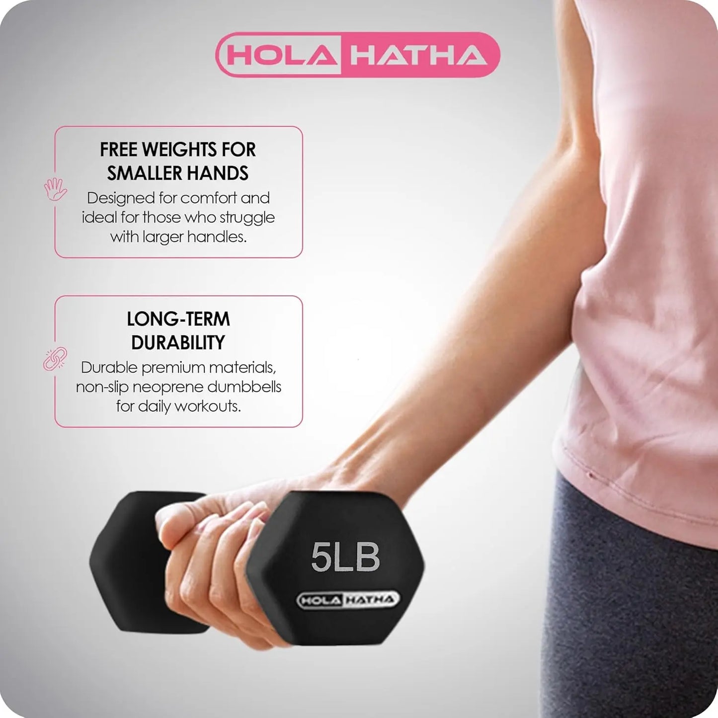 Dumbbell Free Hand Weight Set with Rack for Toning