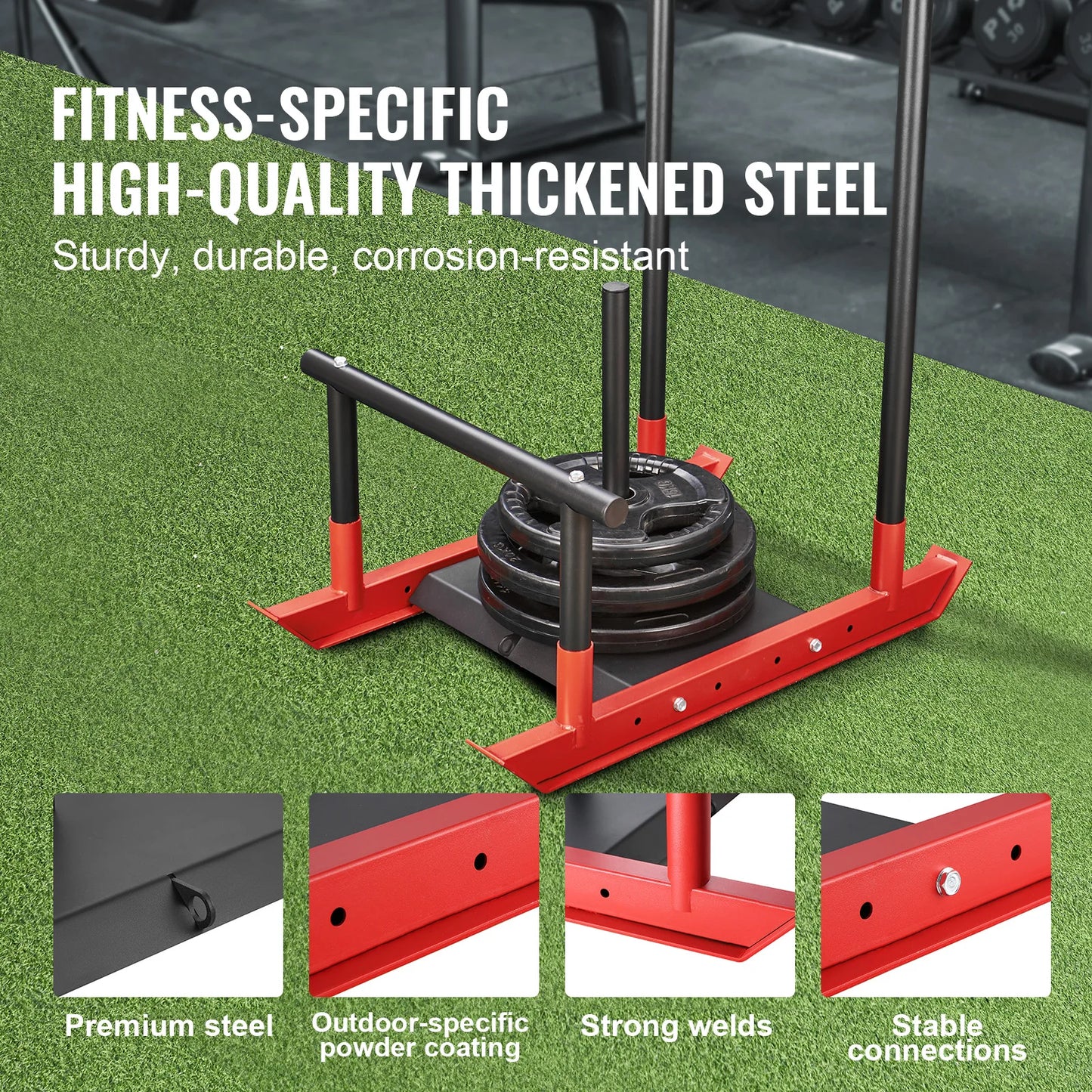 VEVOR Power Sled for Weight Training and Fitness