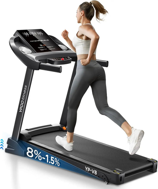 Walking Pad Treadmill with Incline and Bluetooth Capability