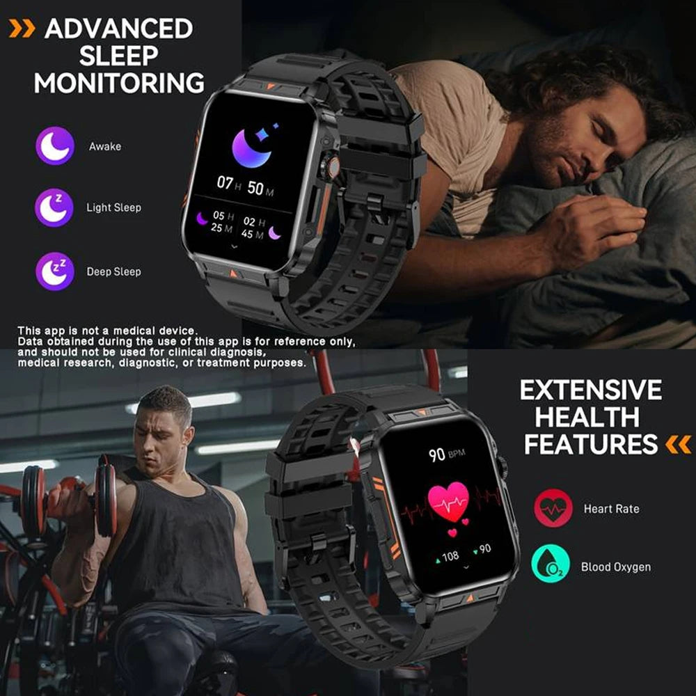 SENBONO Smartwatch for Men with Heart Rate Monitor