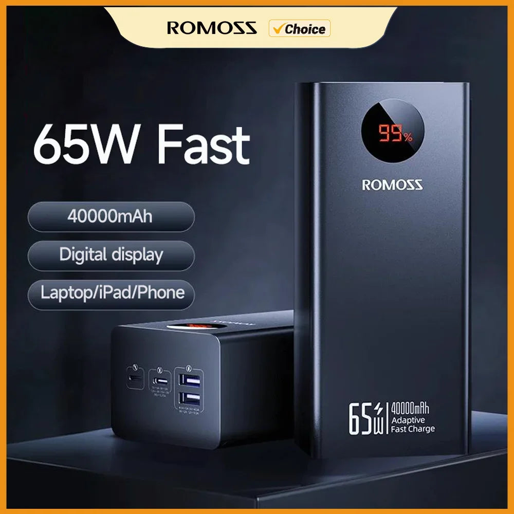 ROMOSS PEA40PRO 40000mAh Fast Charge Power Bank