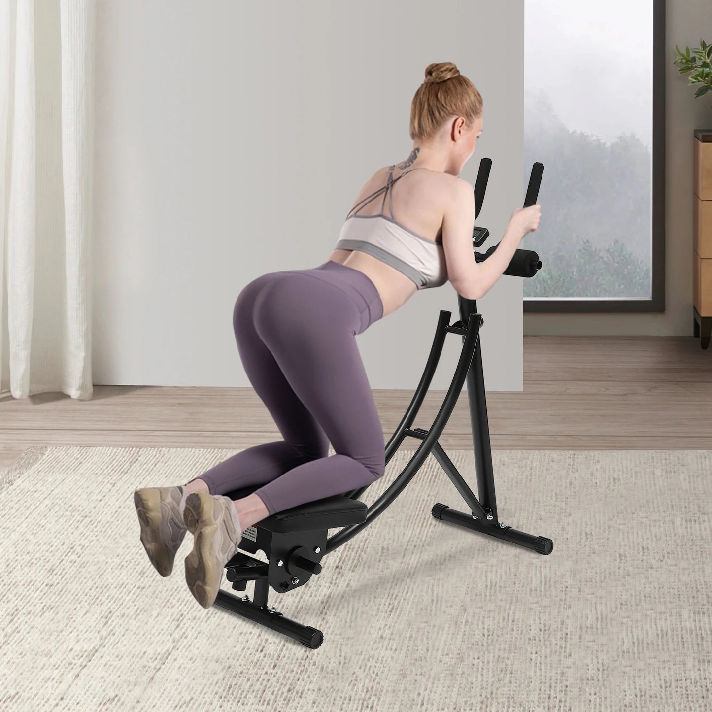 Core Workout Machine with LED Display for Home Use